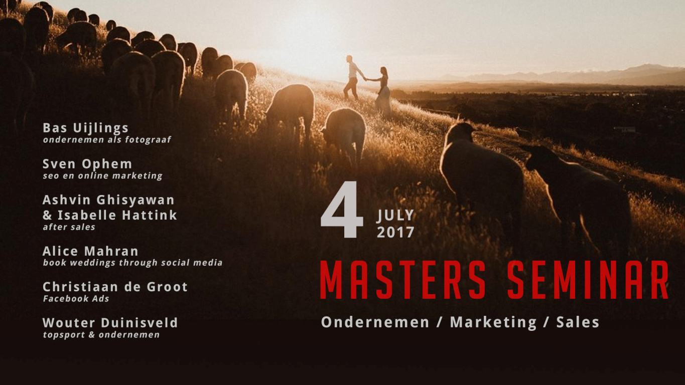 Bas Uijlings spreker op congres over ondernemen in fotografie
